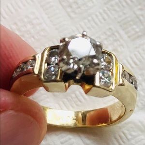 Preowned 14K diamond engagement ring 6.25